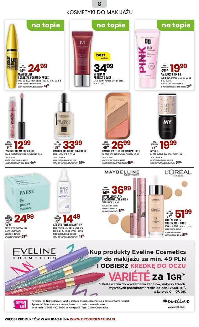 Gazetka promocyjna Drogerie Natura str. 8