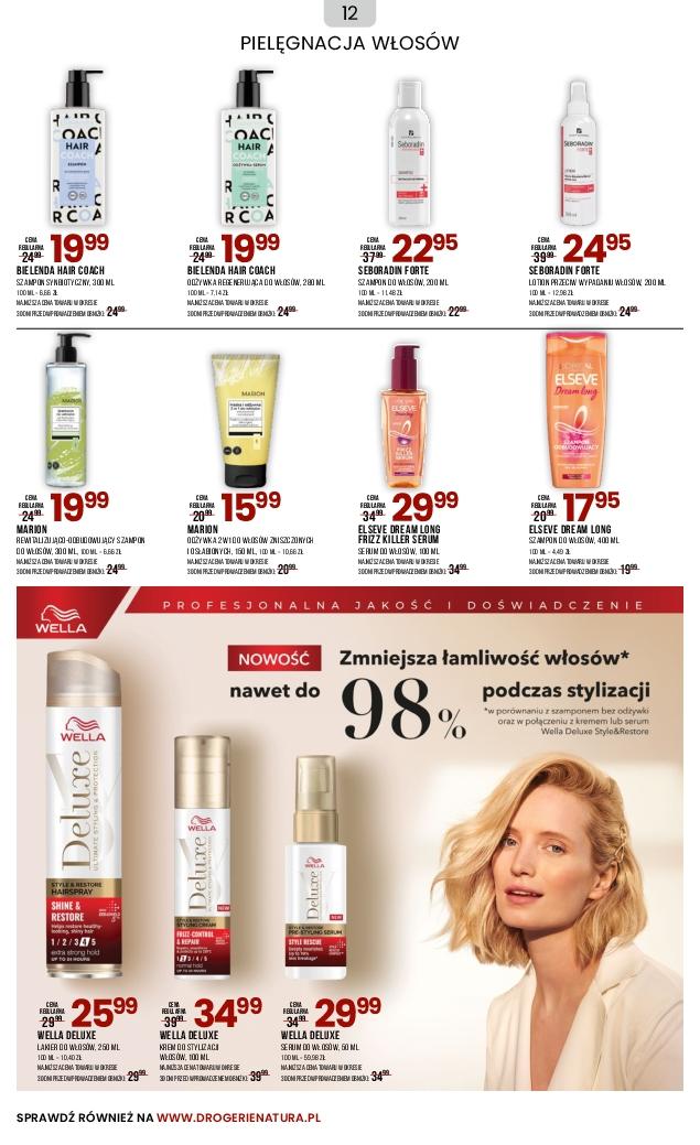 Gazetka promocyjna Drogerie Natura str. 12