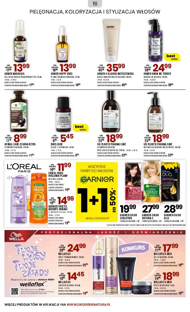Gazetka promocyjna Drogerie Natura str. 16