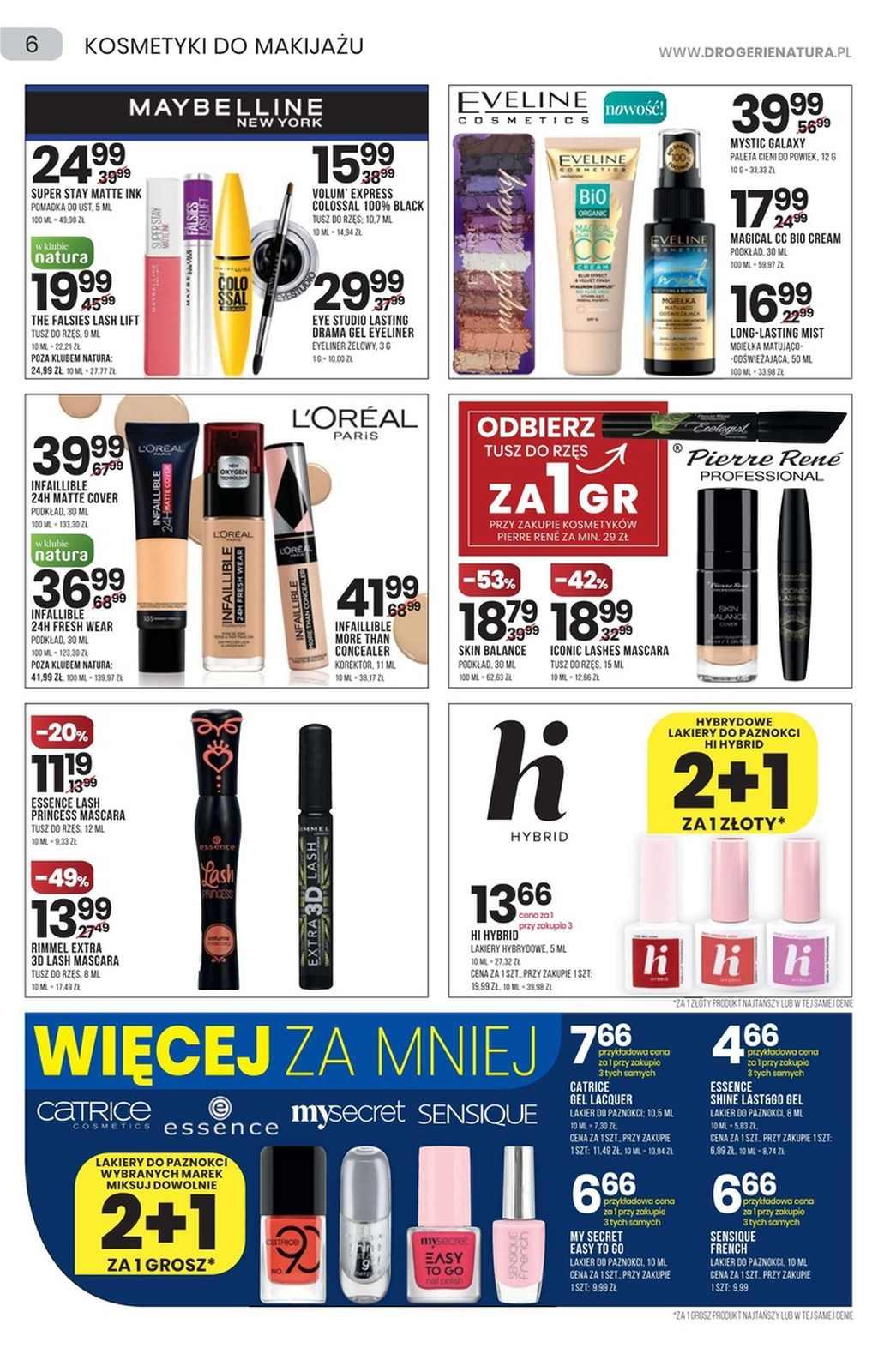 Gazetka promocyjna Drogerie Natura str. 6