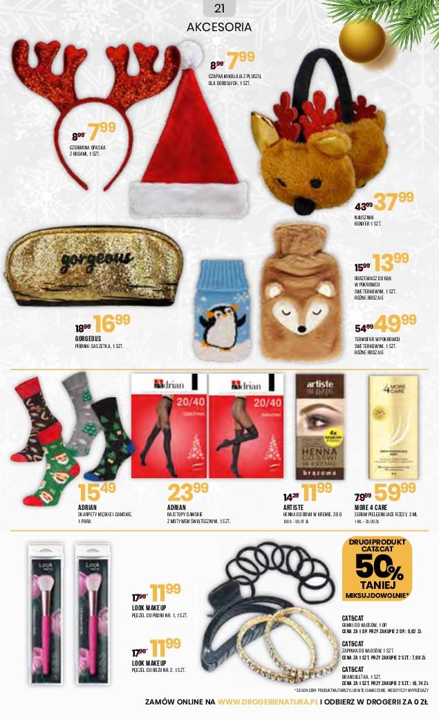 Gazetka promocyjna Drogerie Natura str. 21