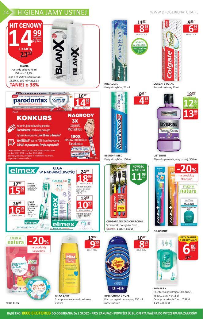 Gazetka promocyjna Drogerie Natura str. 14
