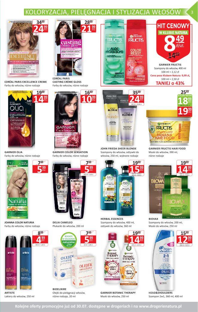 Gazetka promocyjna Drogerie Natura str. 3