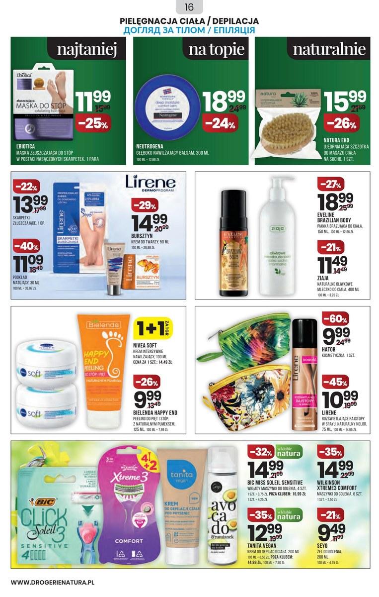 Gazetka promocyjna Drogerie Natura str. 16