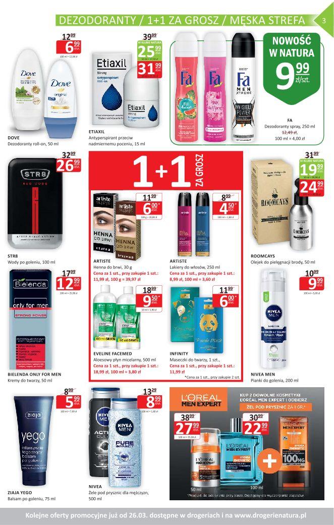 Gazetka promocyjna Drogerie Natura str. 3