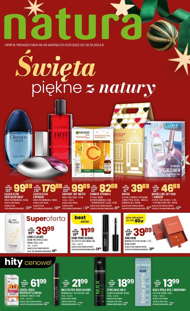 Gazetka promocyjna Drogerie Natura str. 1