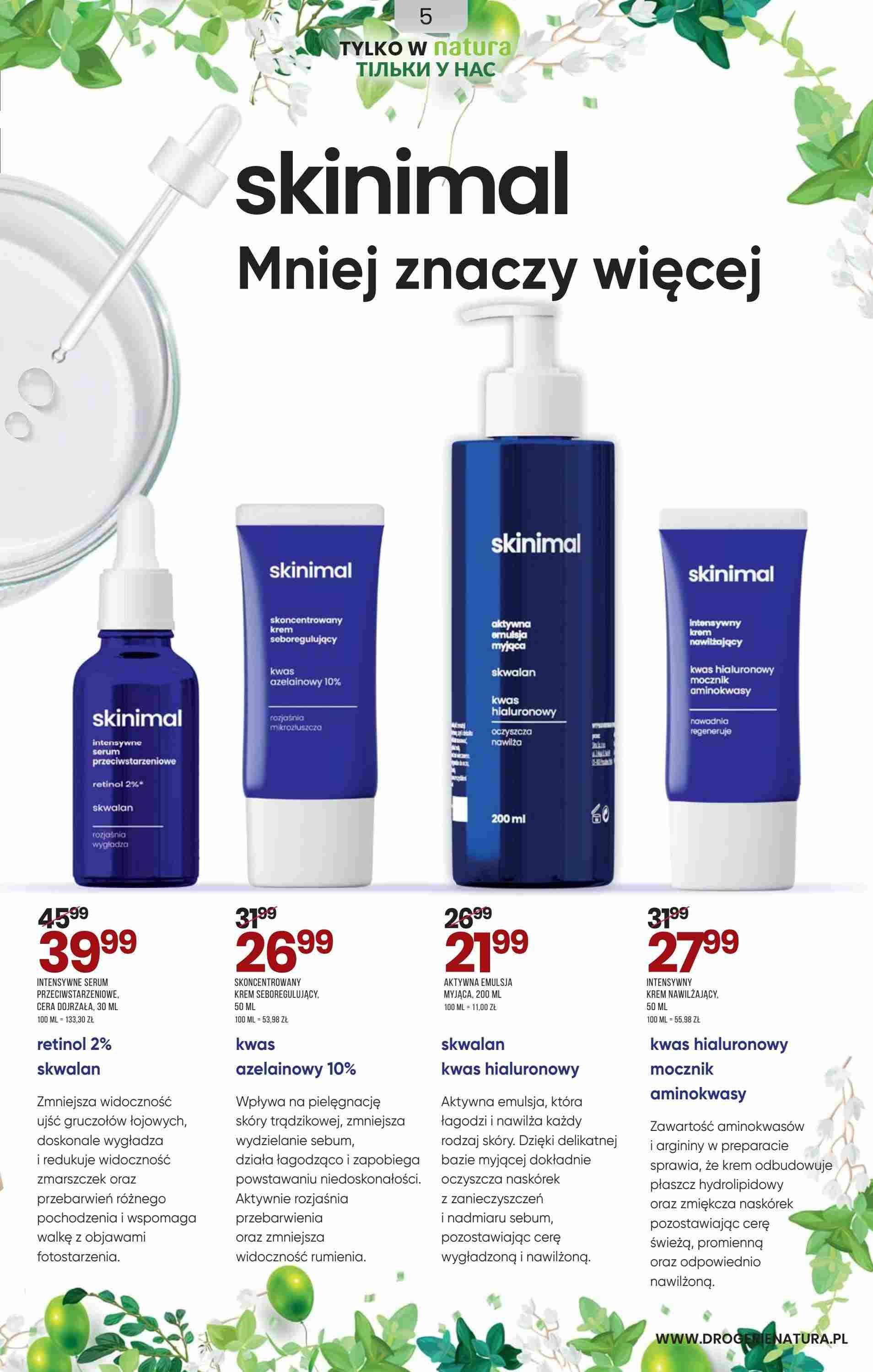 Gazetka promocyjna Drogerie Natura str. 5