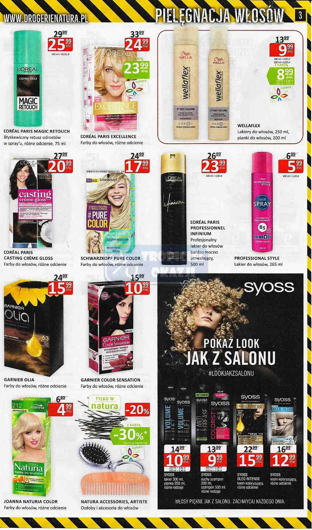 Gazetka promocyjna Drogerie Natura str. 3