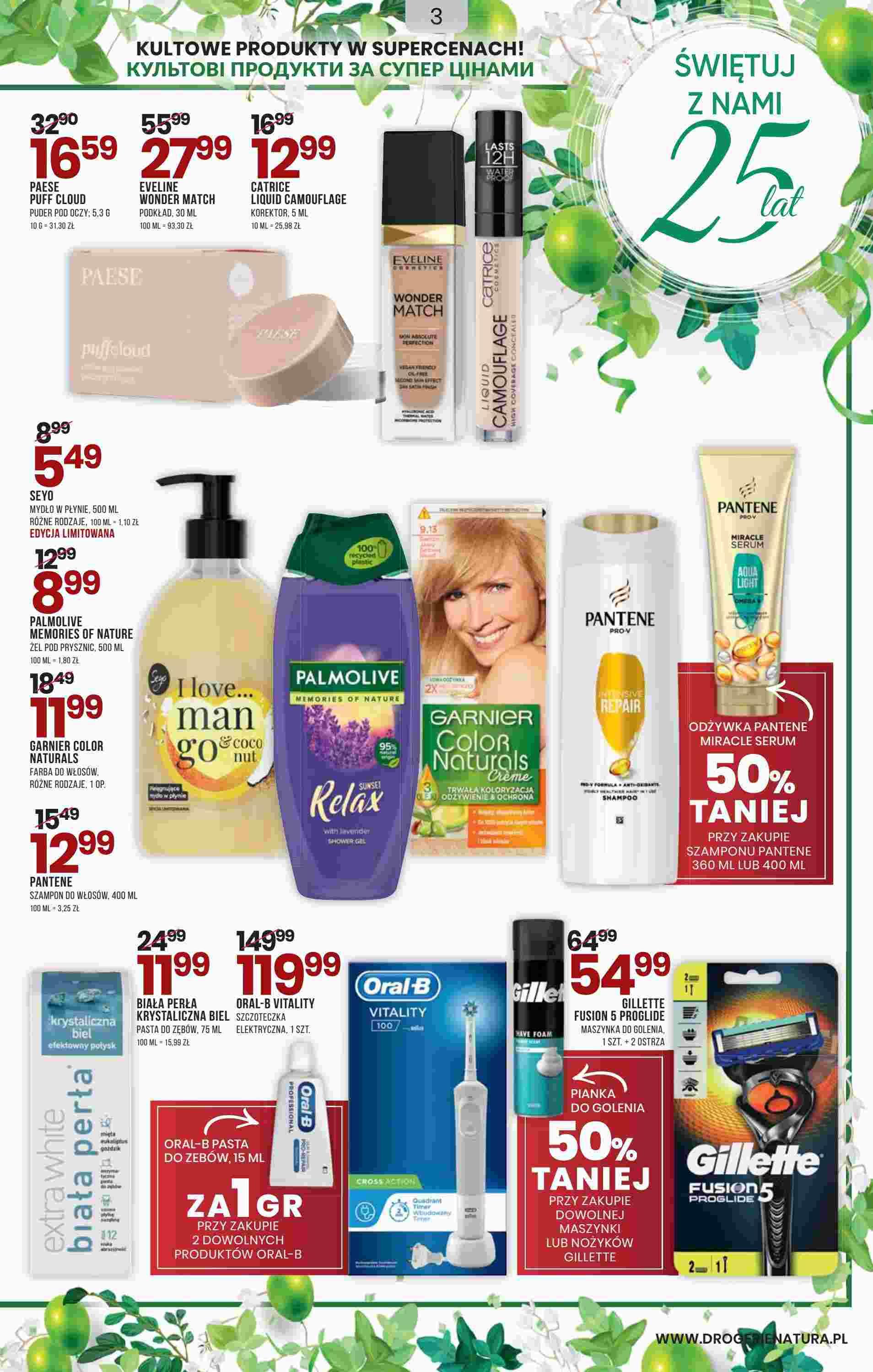 Gazetka promocyjna Drogerie Natura str. 3