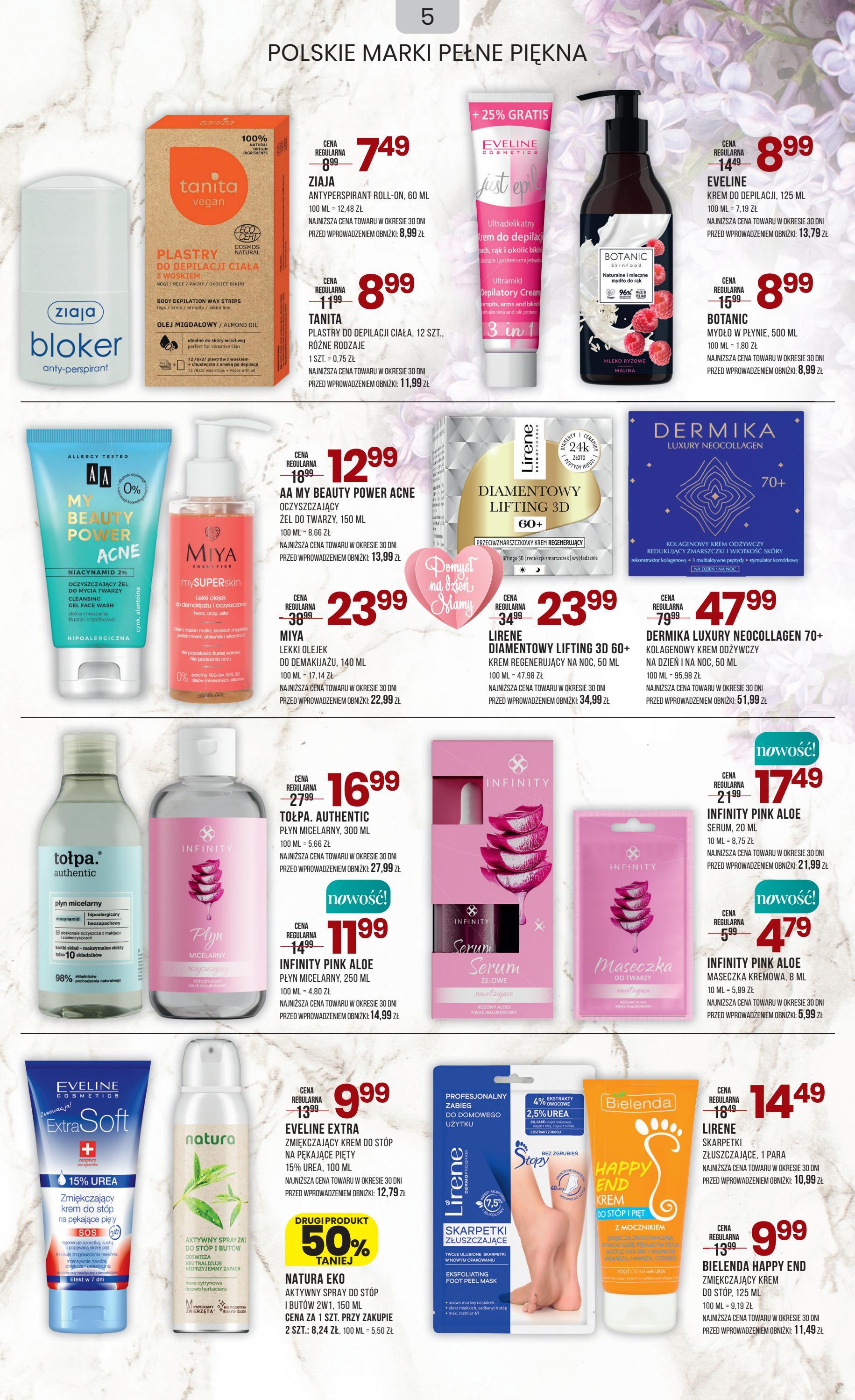 Gazetka promocyjna Drogerie Natura str. 5