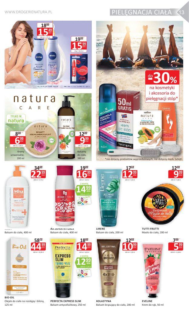 Gazetka promocyjna Drogerie Natura str. 13