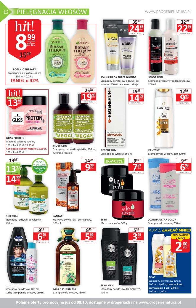 Gazetka promocyjna Drogerie Natura str. 12