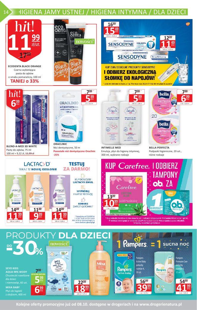 Gazetka promocyjna Drogerie Natura str. 14