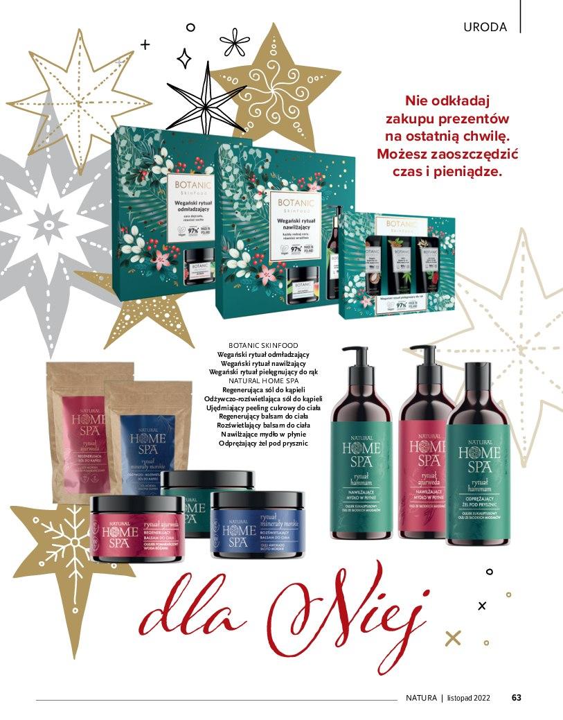 Gazetka promocyjna Drogerie Natura str. 63