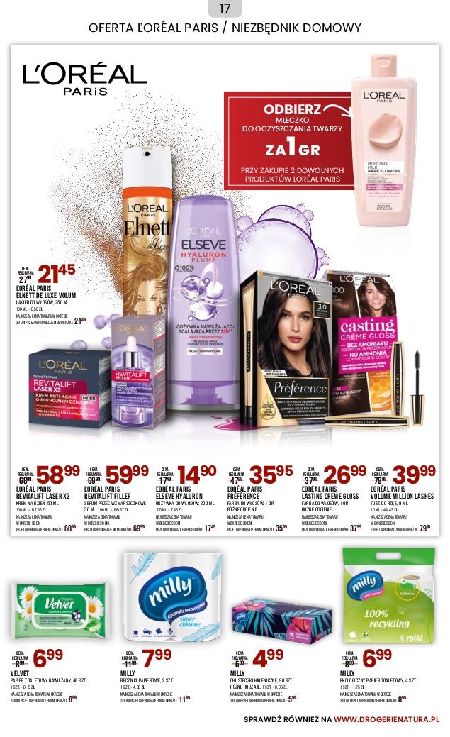 Gazetka promocyjna Drogerie Natura str. 17