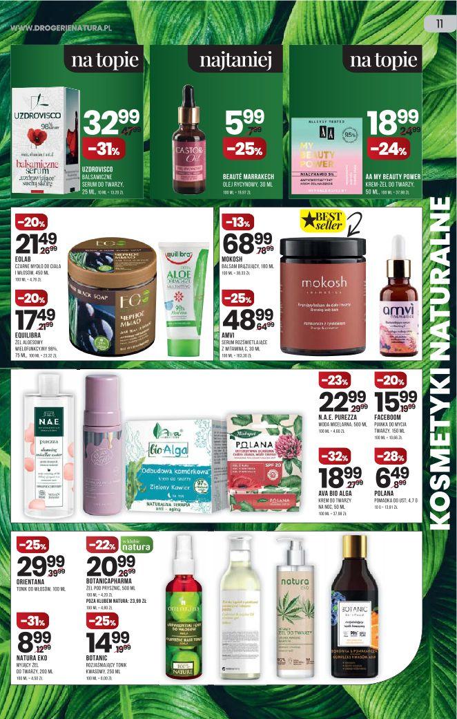 Gazetka promocyjna Drogerie Natura str. 11