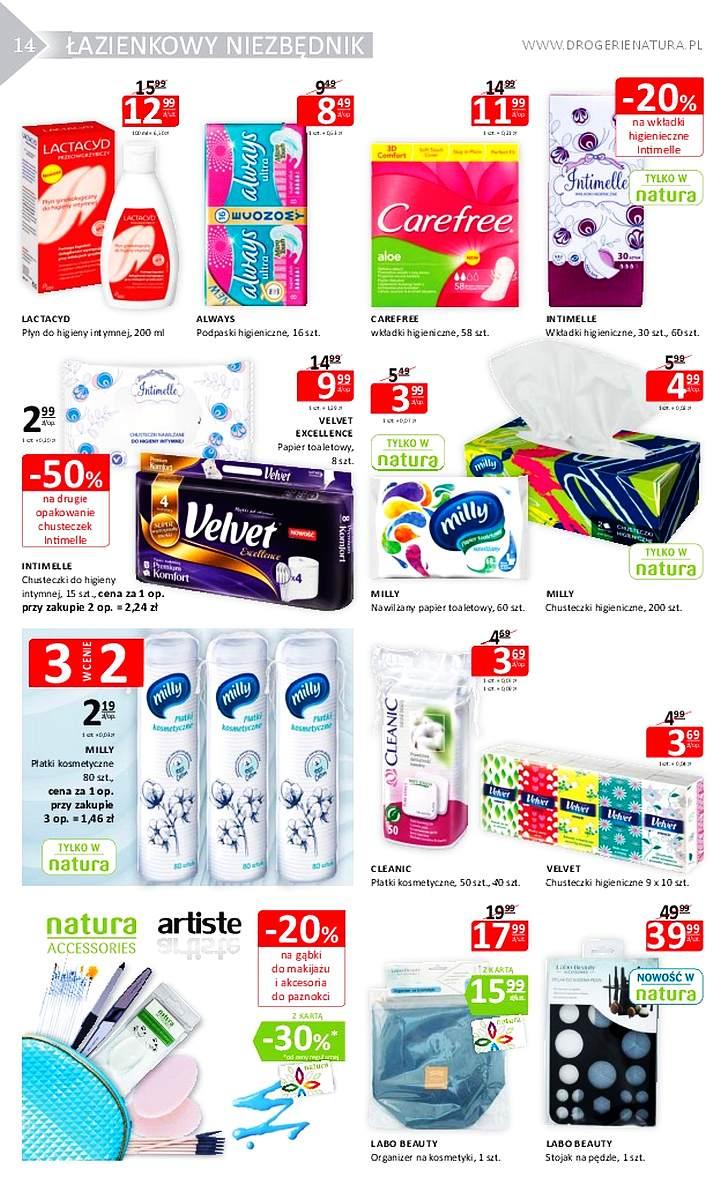Gazetka promocyjna Drogerie Natura str. 14