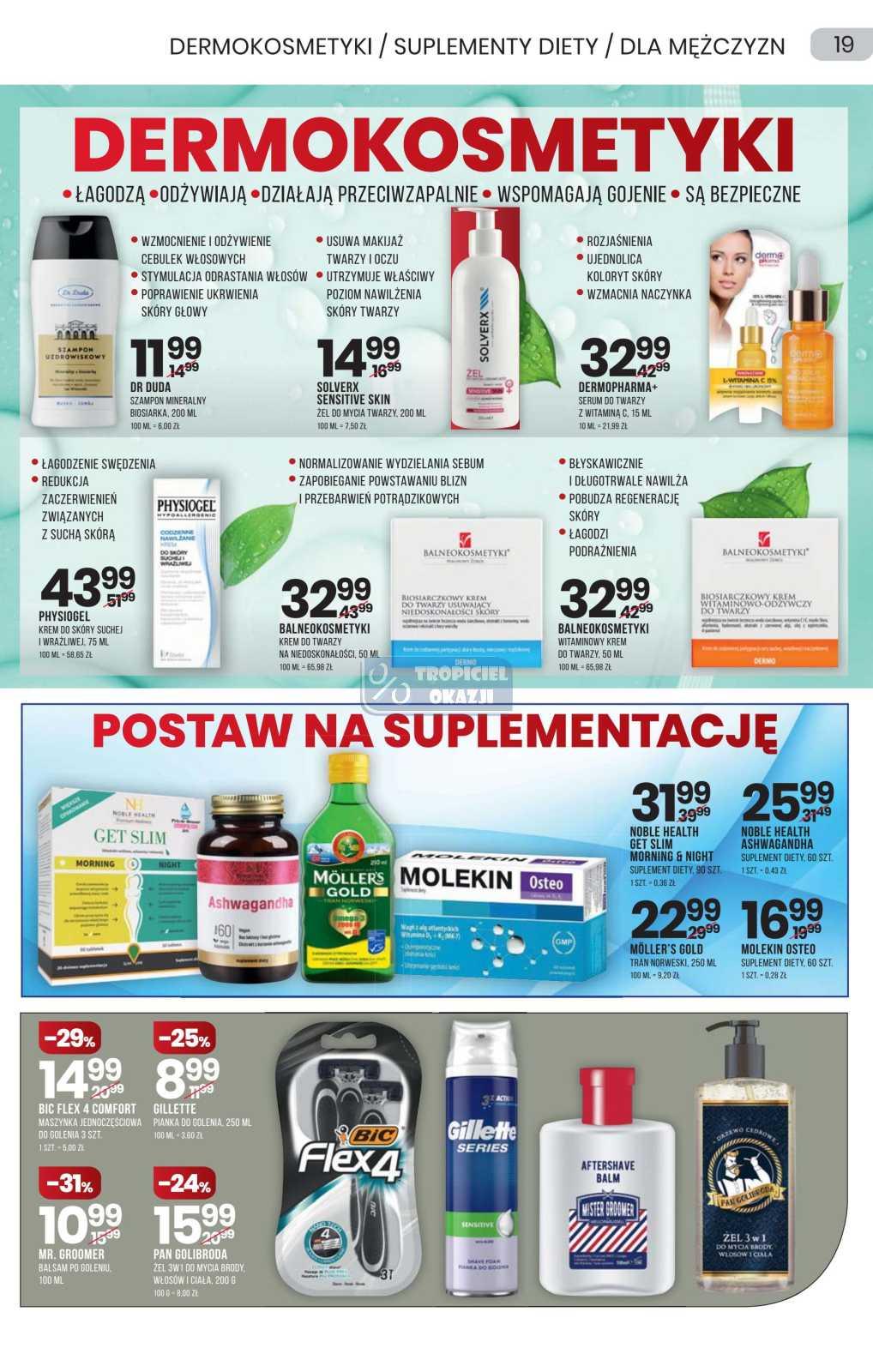 Gazetka promocyjna Drogerie Natura str. 19