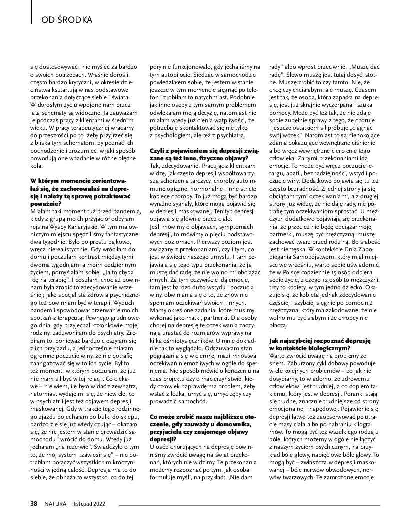 Gazetka promocyjna Drogerie Natura str. 38