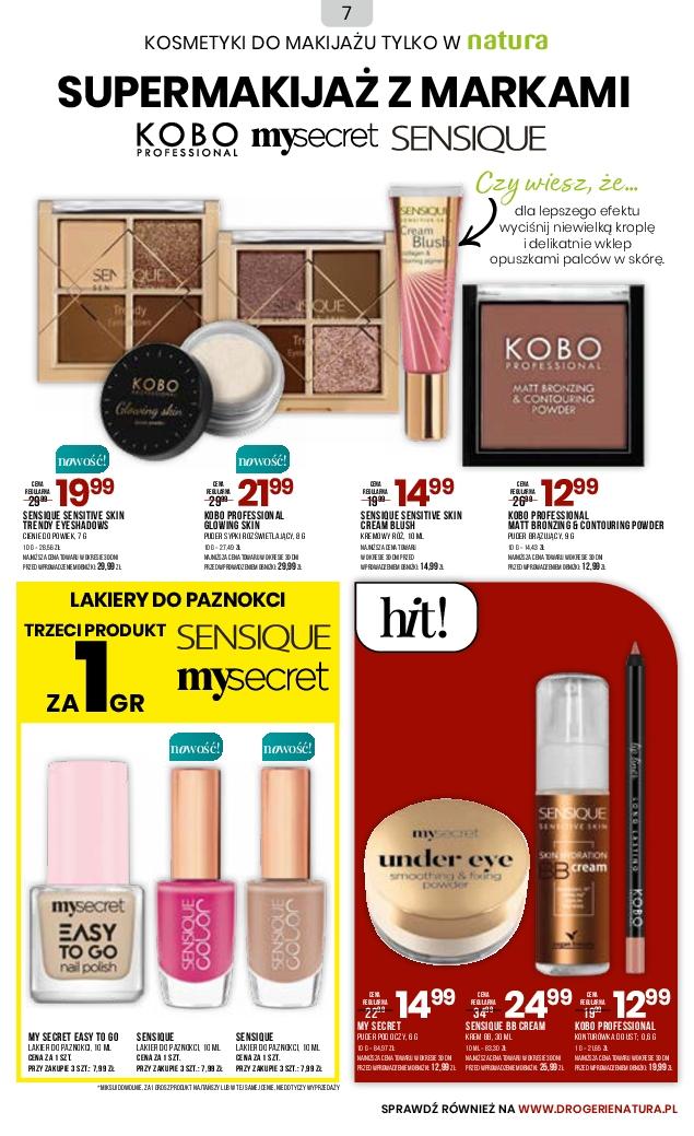 Gazetka promocyjna Drogerie Natura str. 7