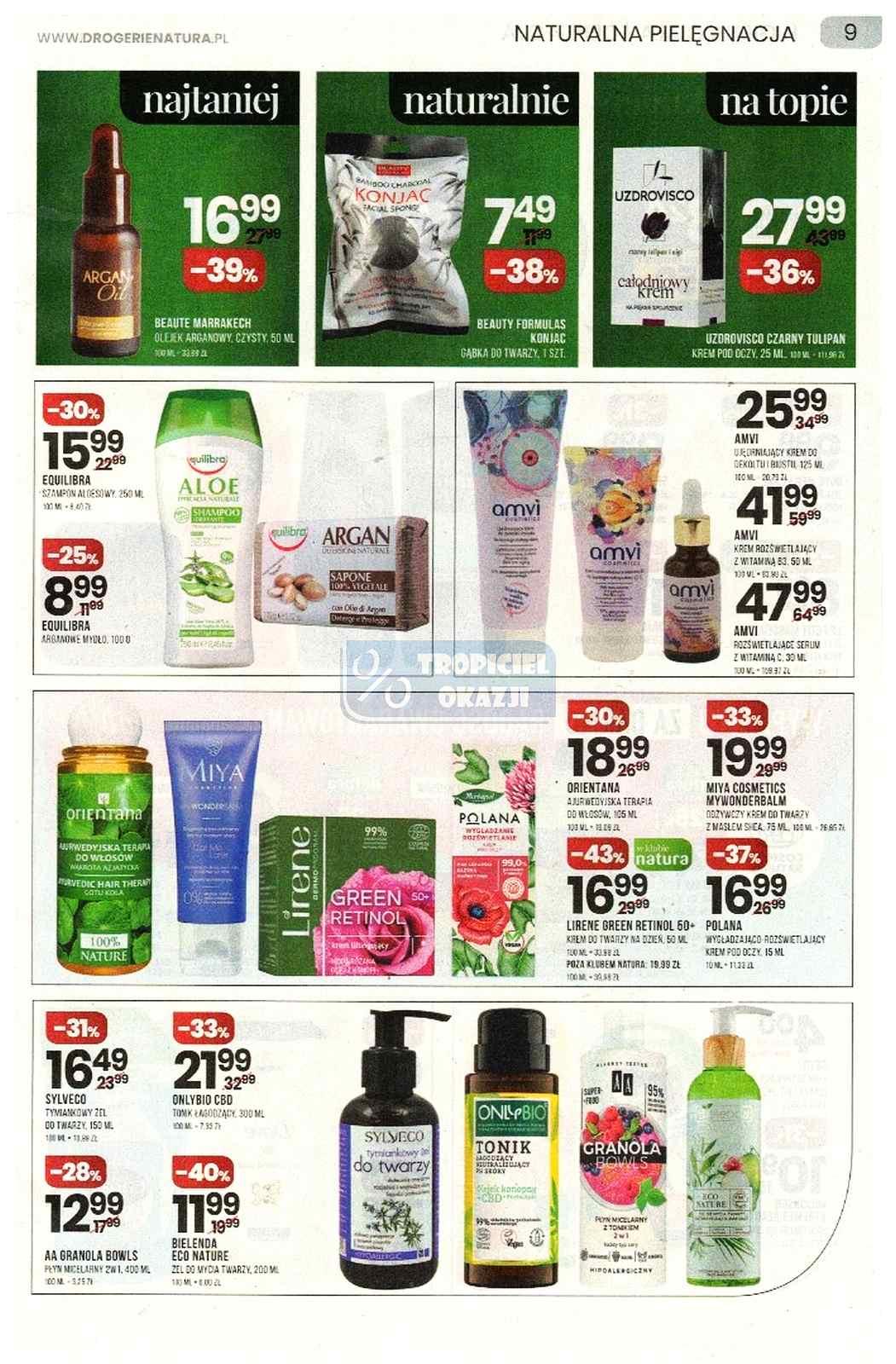 Gazetka promocyjna Drogerie Natura str. 9