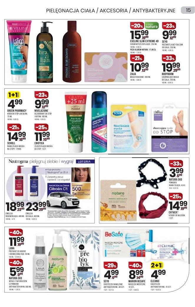 Gazetka promocyjna Drogerie Natura str. 15