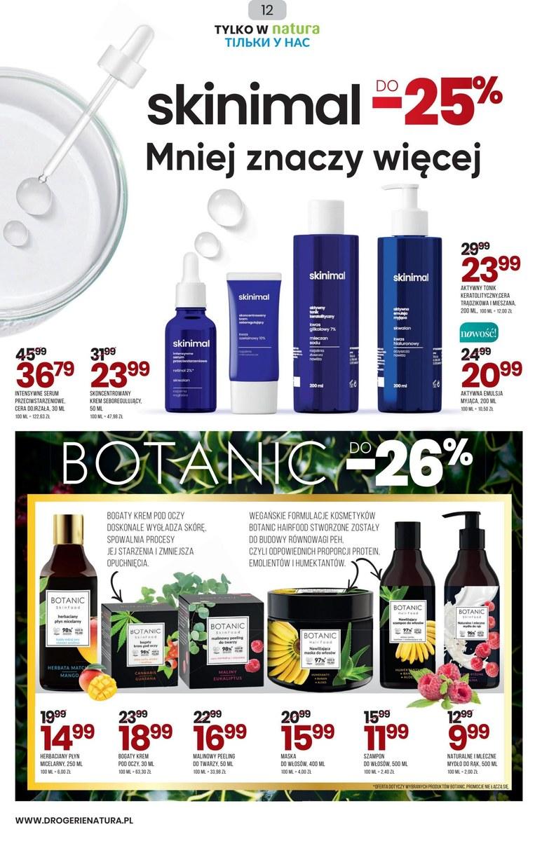 Gazetka promocyjna Drogerie Natura str. 12