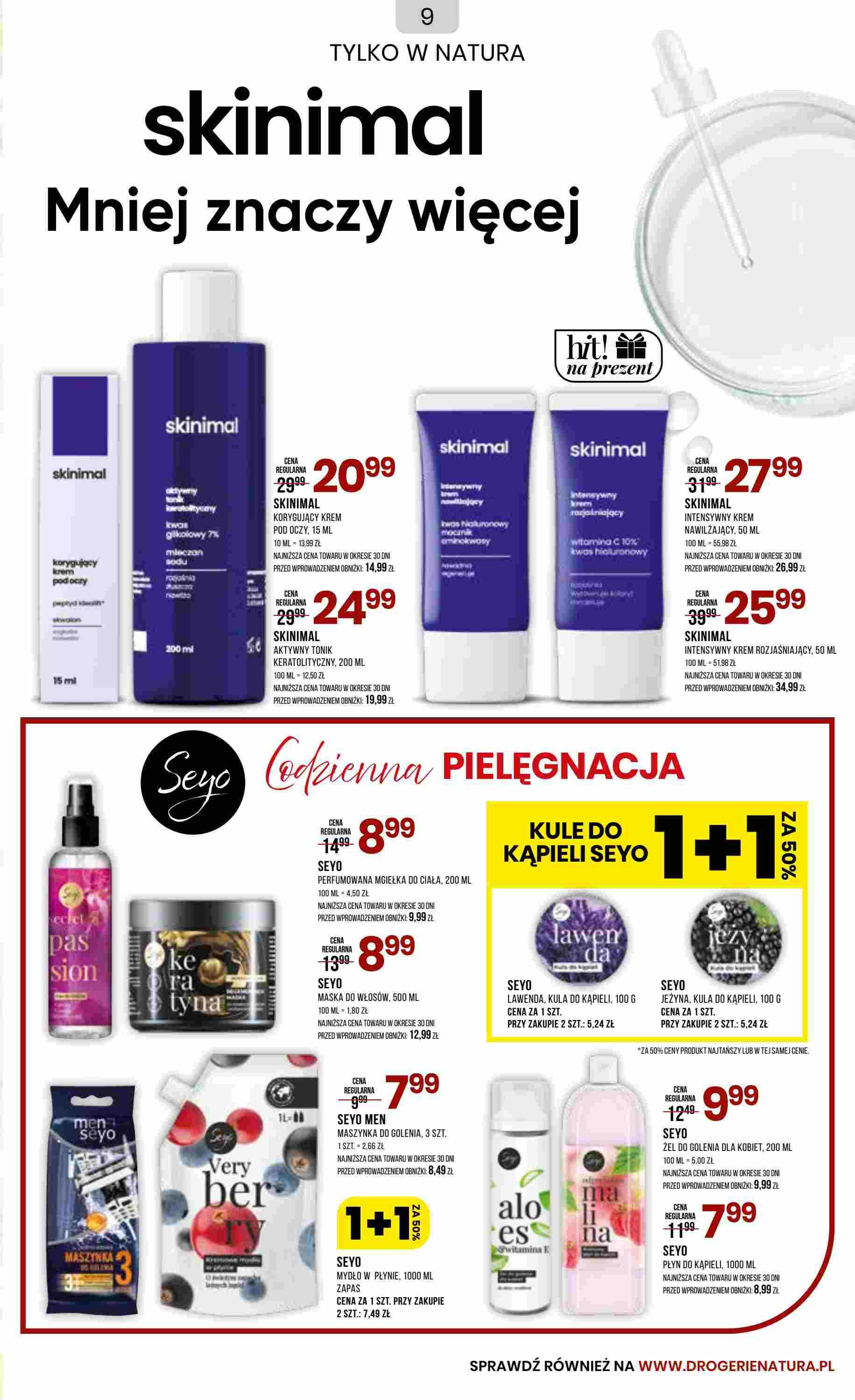 Gazetka promocyjna Drogerie Natura str. 9