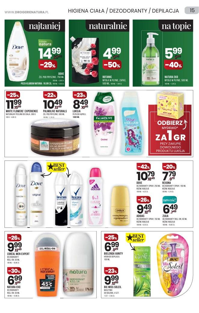 Gazetka promocyjna Drogerie Natura str. 15