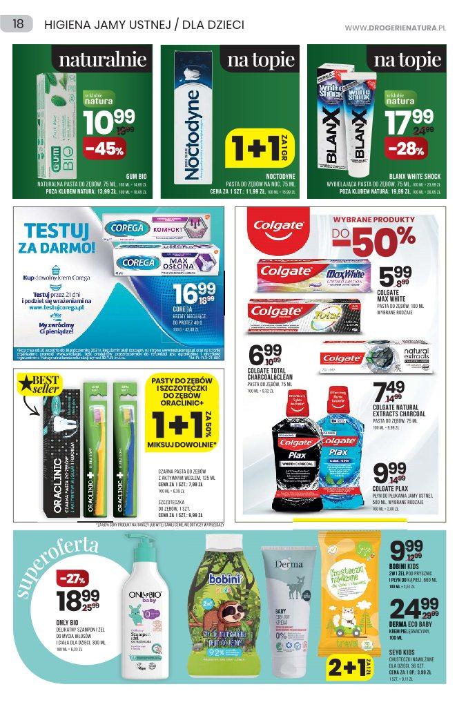 Gazetka promocyjna Drogerie Natura str. 18