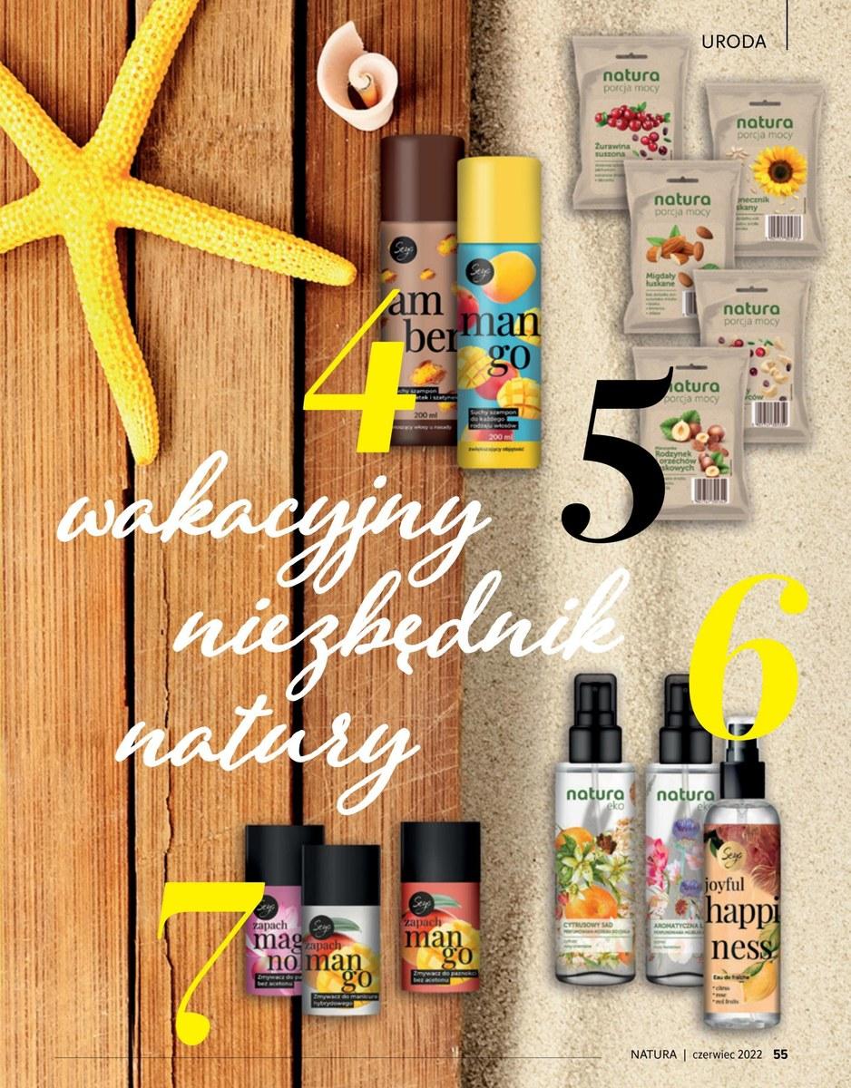 Gazetka promocyjna Drogerie Natura str. 55