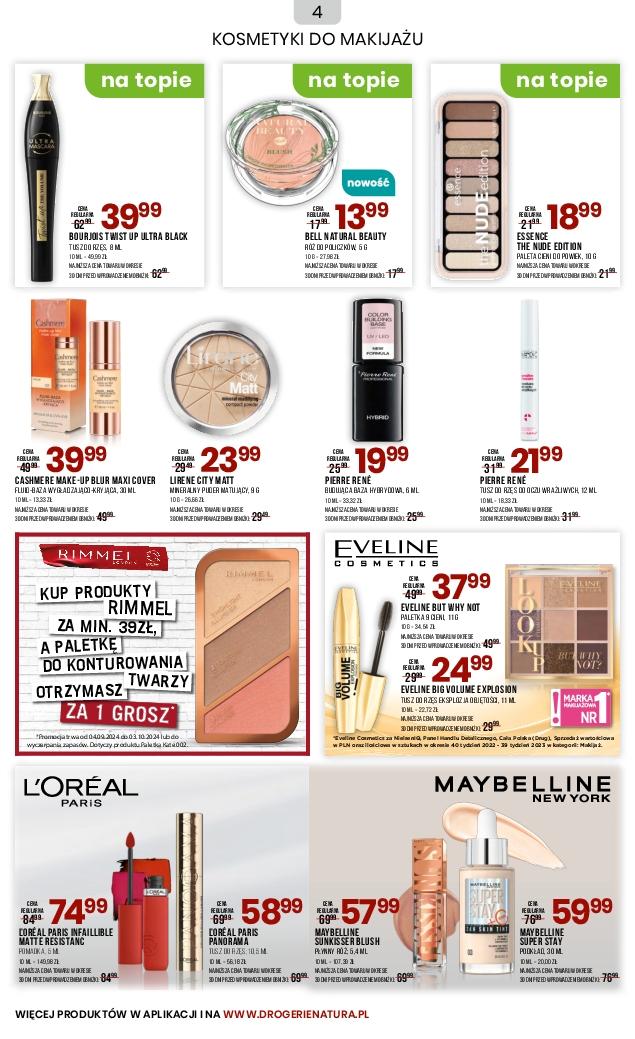 Gazetka promocyjna Drogerie Natura str. 4