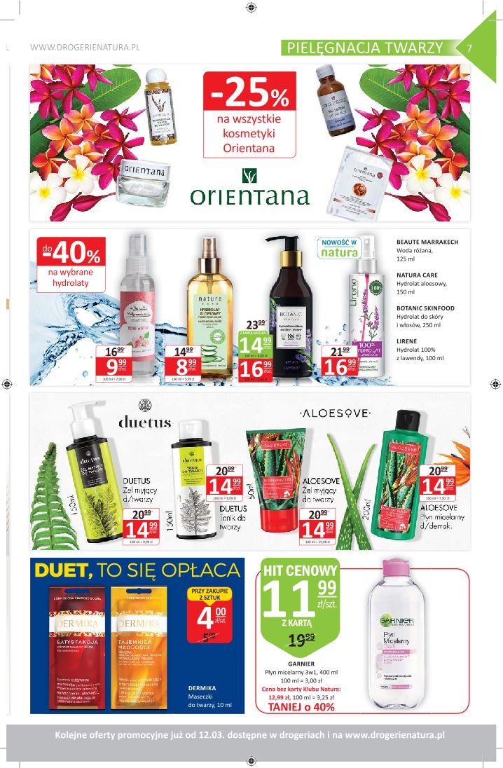 Gazetka promocyjna Drogerie Natura str. 7
