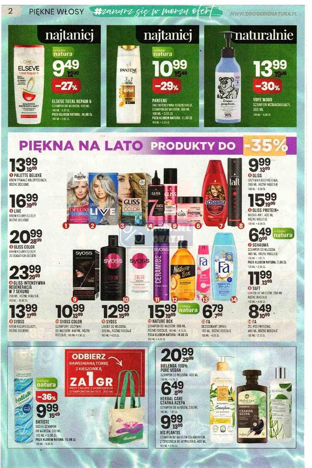 Gazetka promocyjna Drogerie Natura str. 2