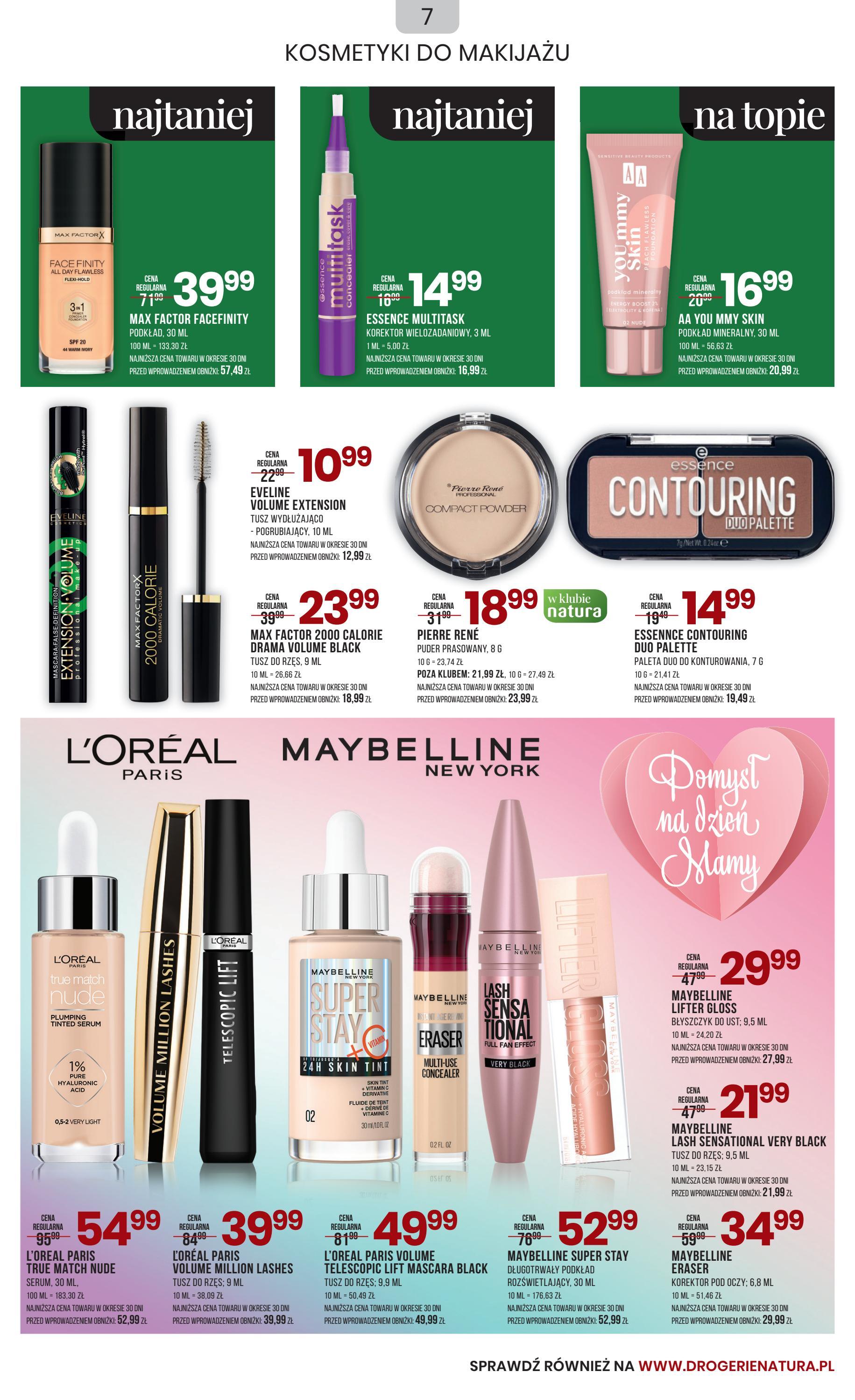 Gazetka promocyjna Drogerie Natura str. 7