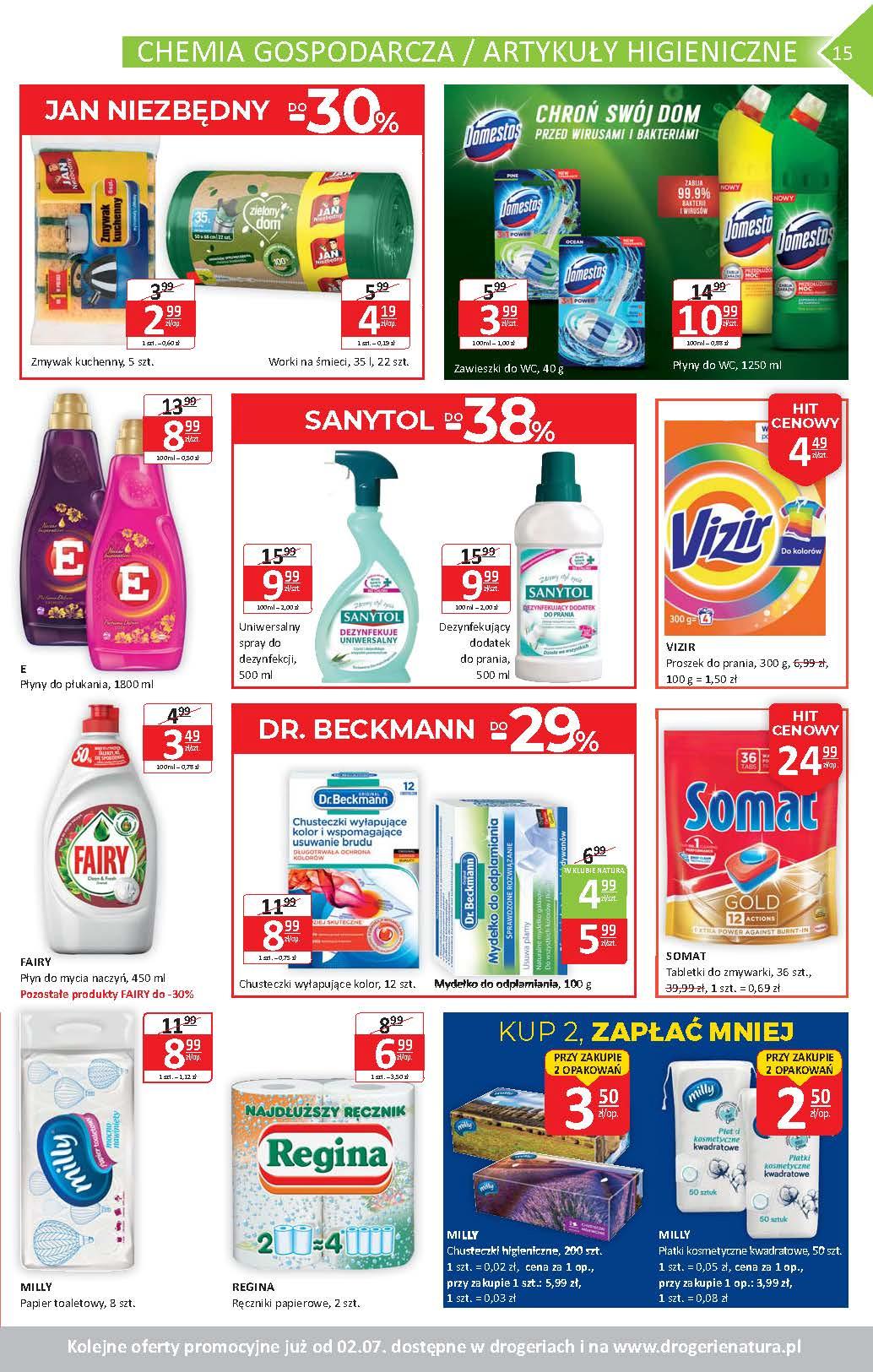 Gazetka promocyjna Drogerie Natura str. 15
