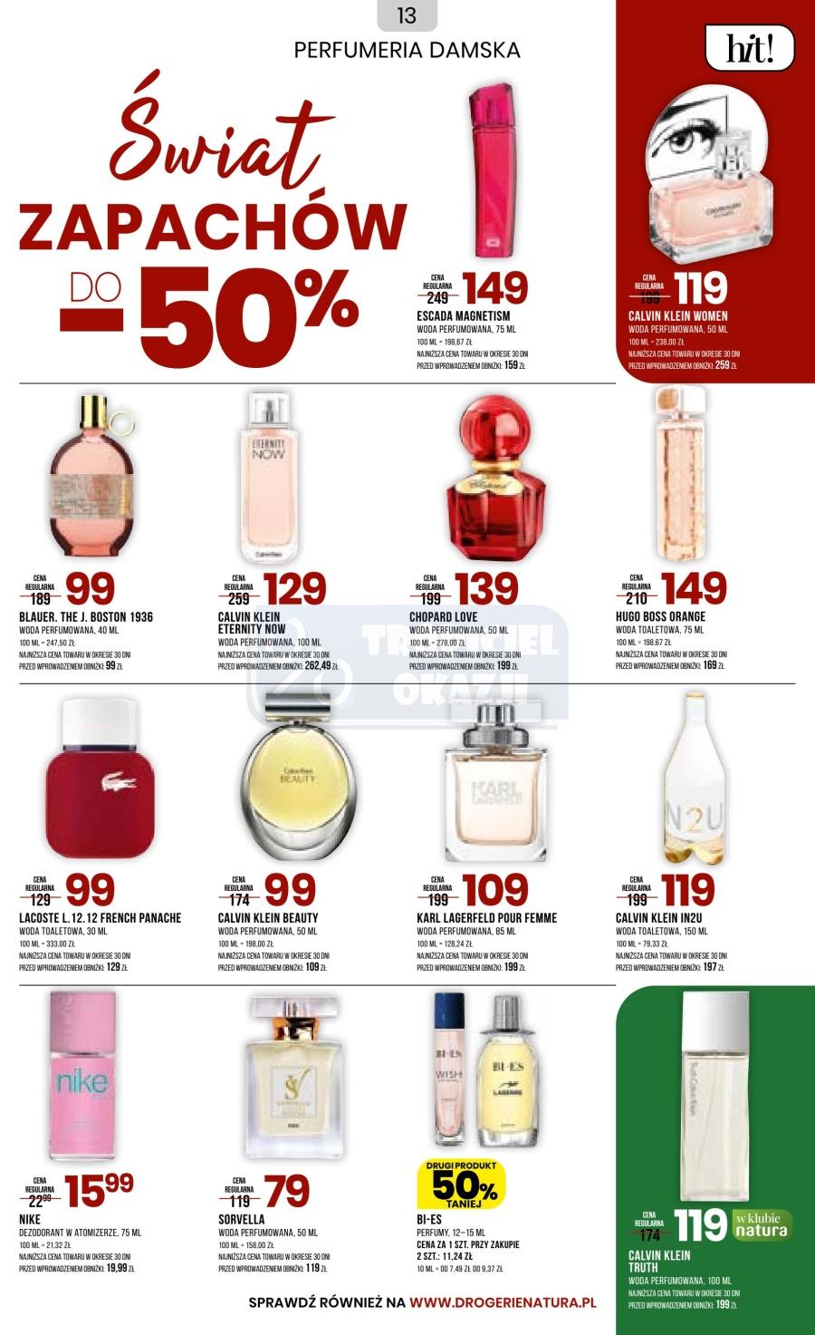 Gazetka promocyjna Drogerie Natura str. 13