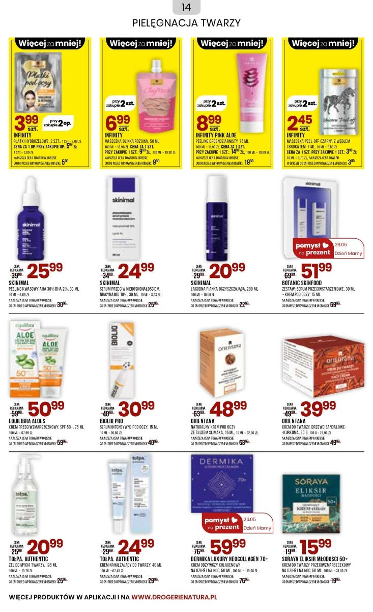 Gazetka promocyjna Drogerie Natura str. 14