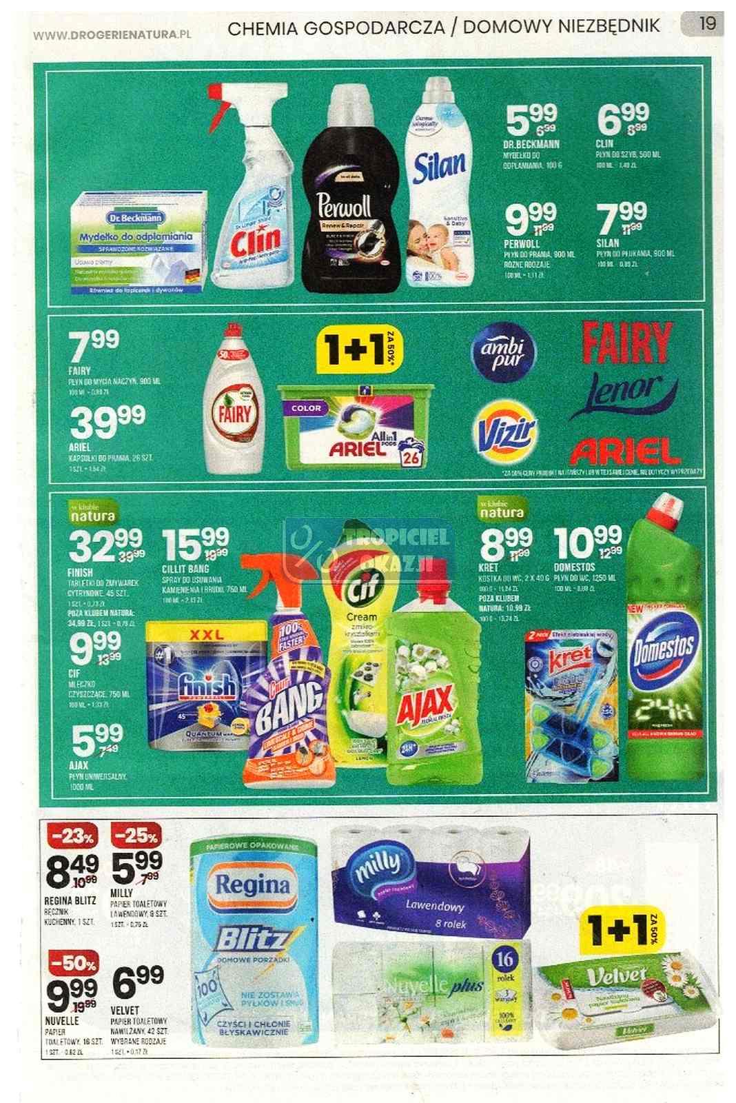 Gazetka promocyjna Drogerie Natura str. 19
