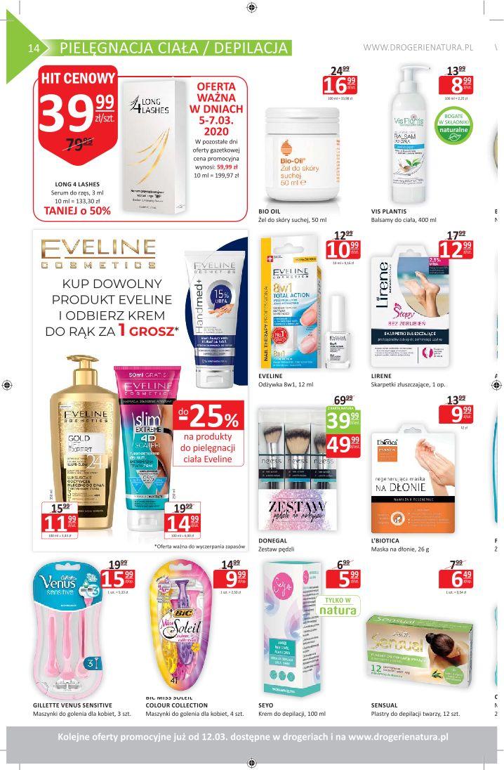 Gazetka promocyjna Drogerie Natura str. 14