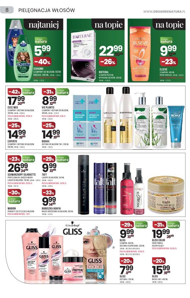Gazetka promocyjna Drogerie Natura str. 8