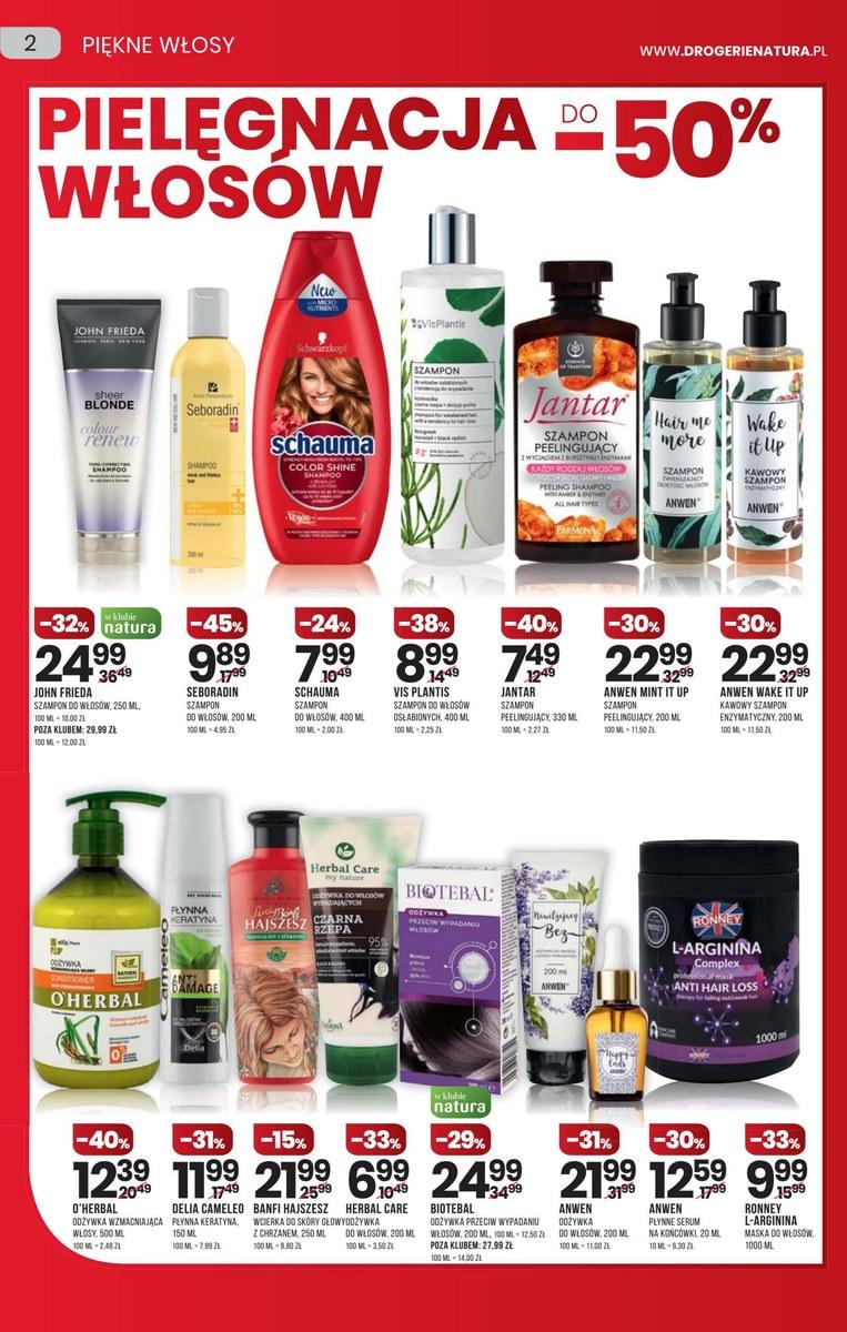 Gazetka promocyjna Drogerie Natura str. 2