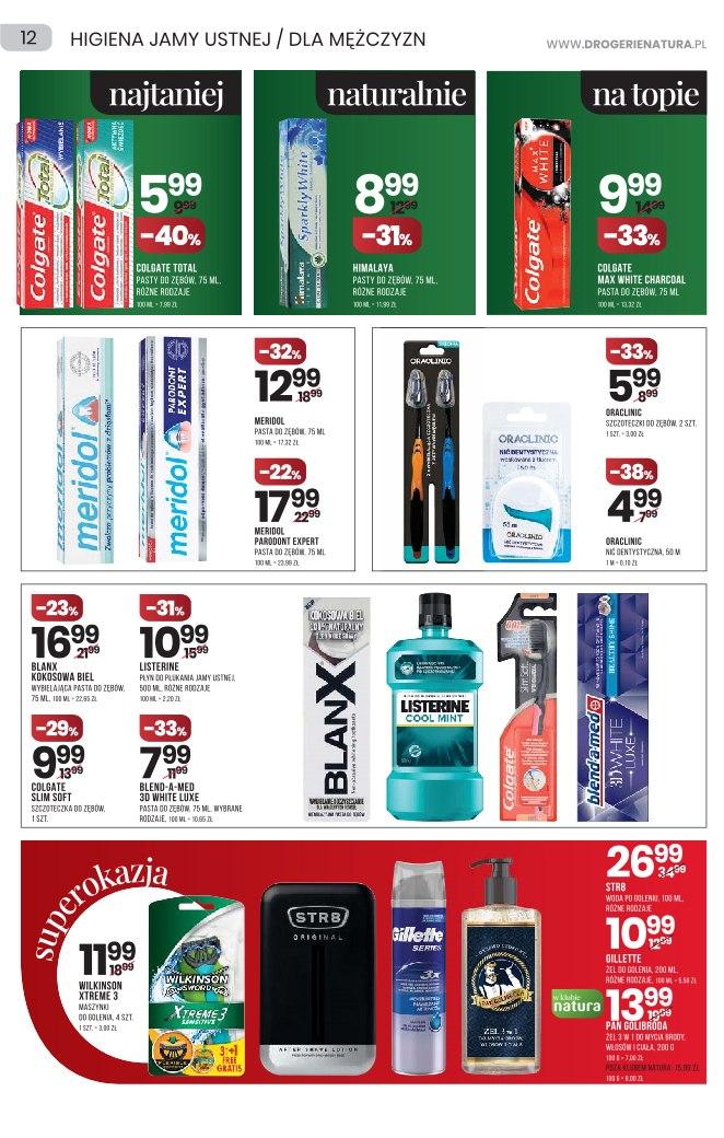 Gazetka promocyjna Drogerie Natura str. 12