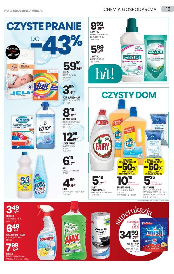 Gazetka promocyjna Drogerie Natura str. 15