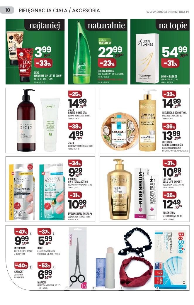 Gazetka promocyjna Drogerie Natura str. 10