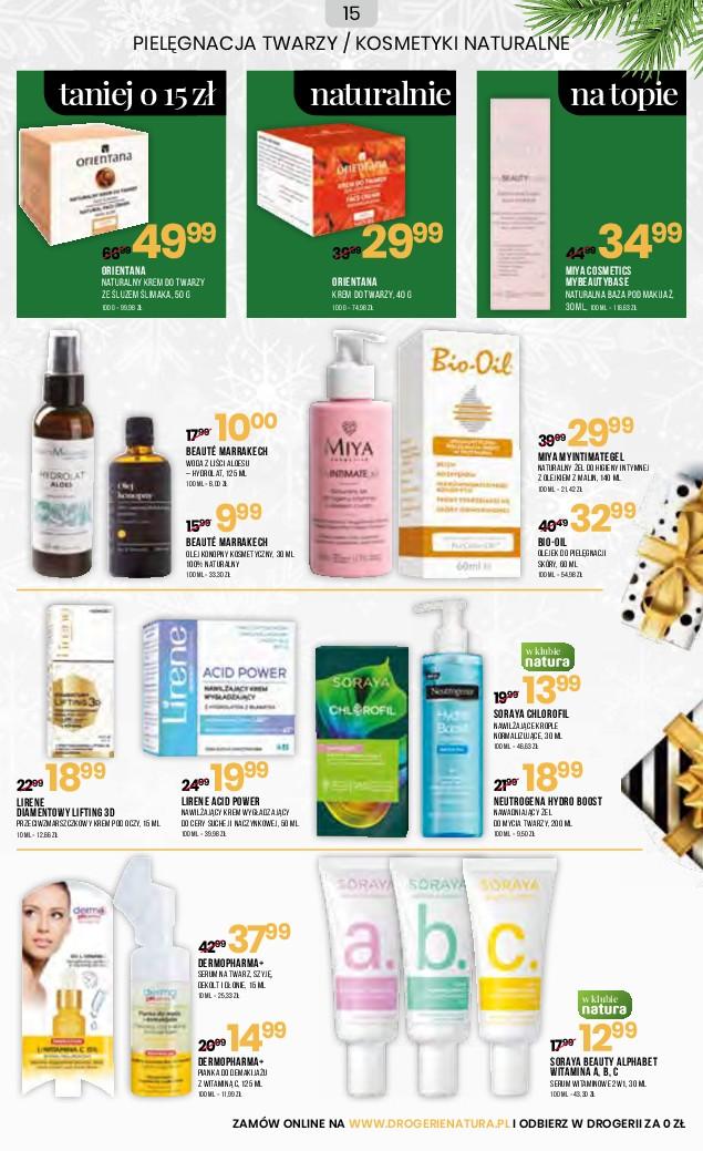 Gazetka promocyjna Drogerie Natura str. 15