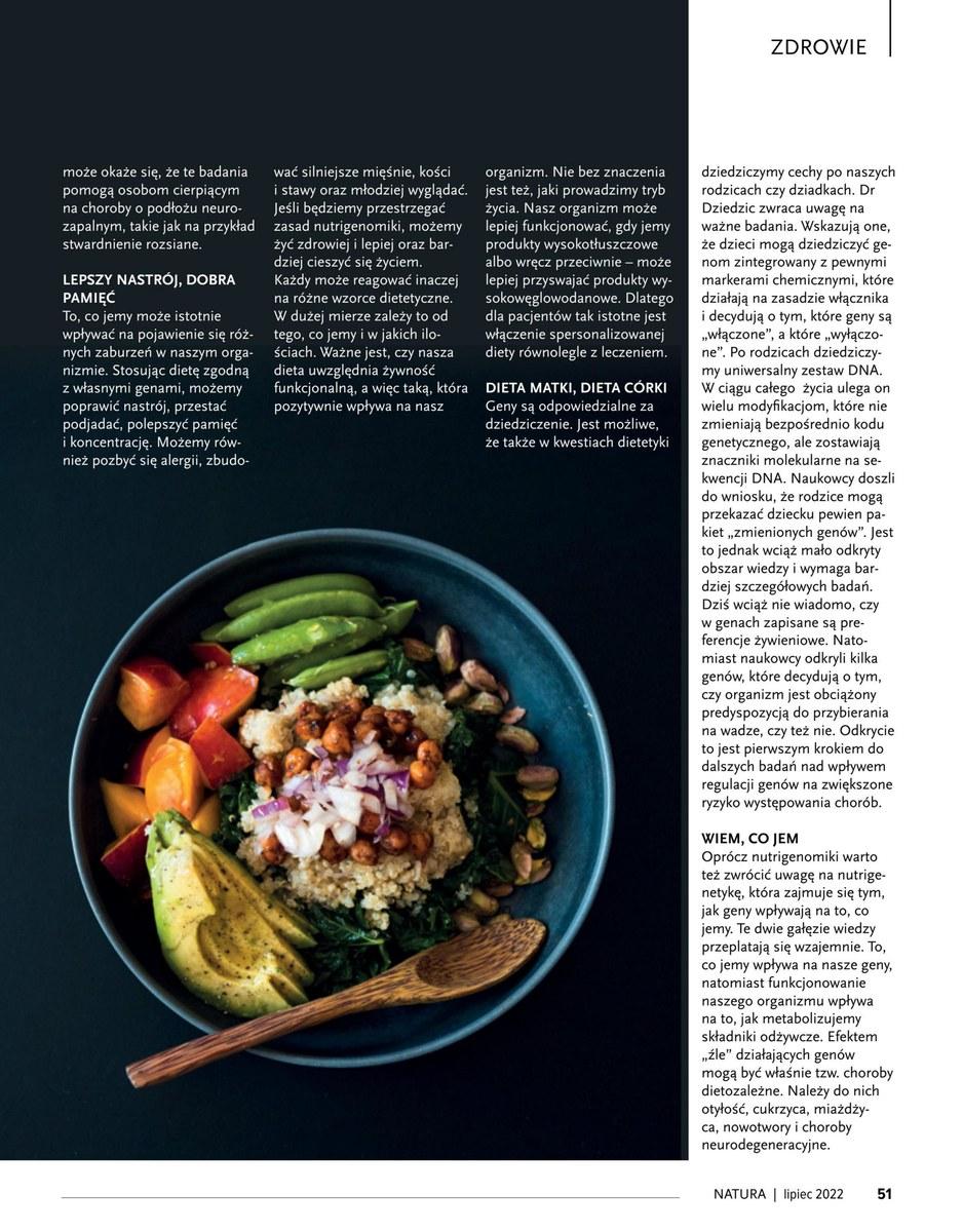 Gazetka promocyjna Drogerie Natura str. 51