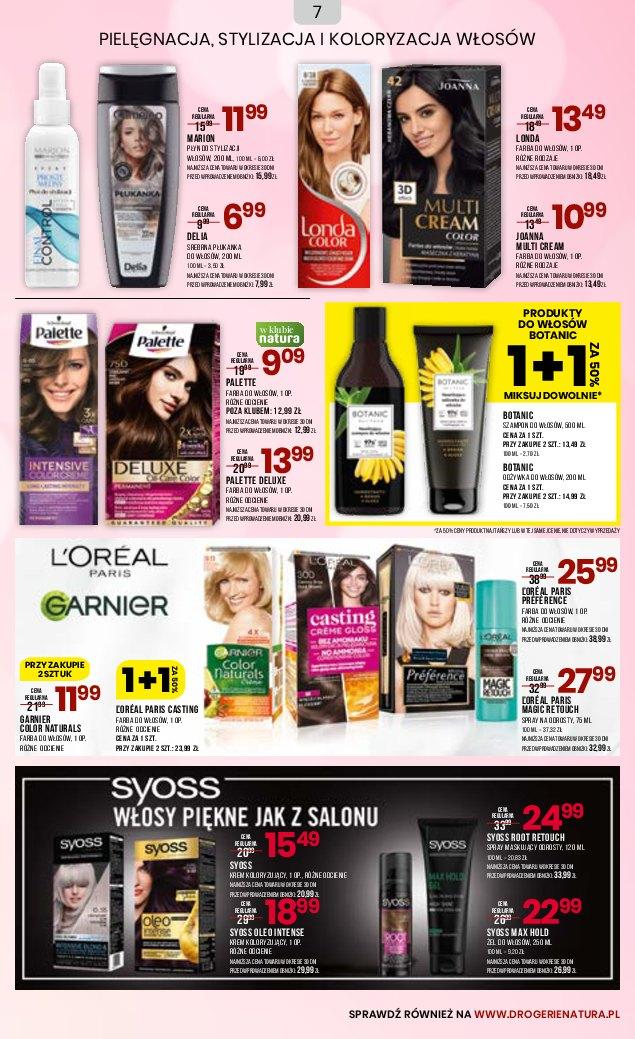 Gazetka promocyjna Drogerie Natura str. 7