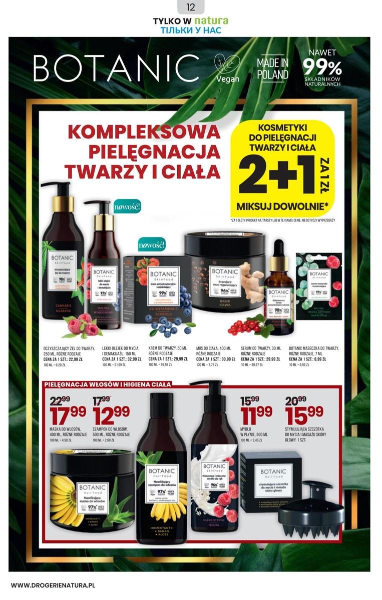 Gazetka promocyjna Drogerie Natura str. 12