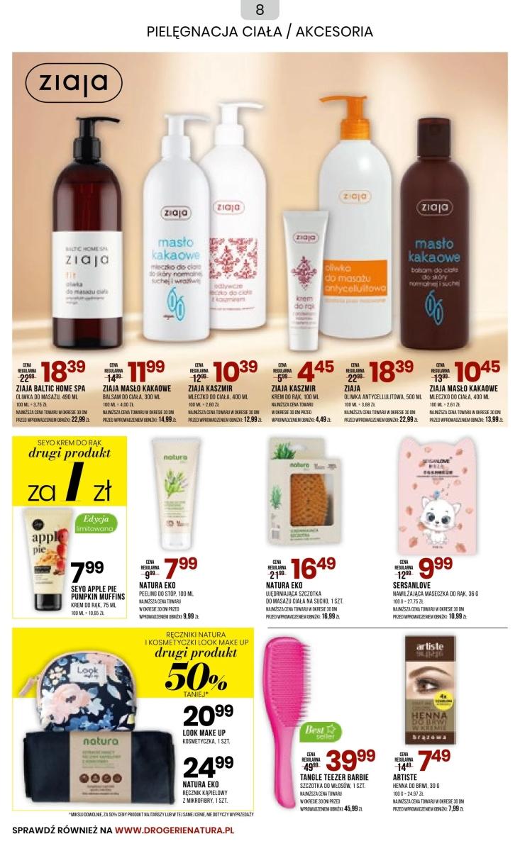 Gazetka promocyjna Drogerie Natura str. 8